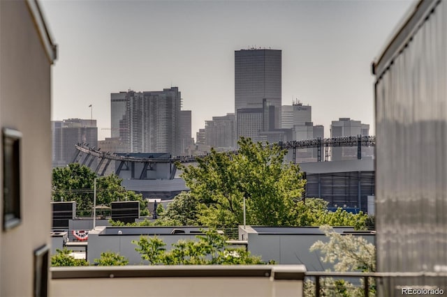 3408 W 18th Ave, Denver, CO 80204 - balcony with a view of skyline