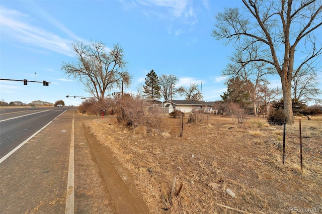 view of street