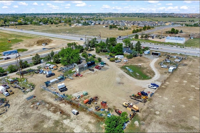 view of drone / aerial view