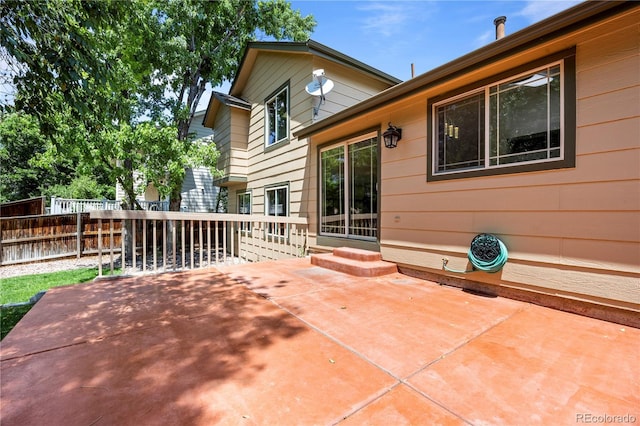 8725 Meadowlark Cir, Highlands Ranch, CO 80126 - view of patio featuring entry steps