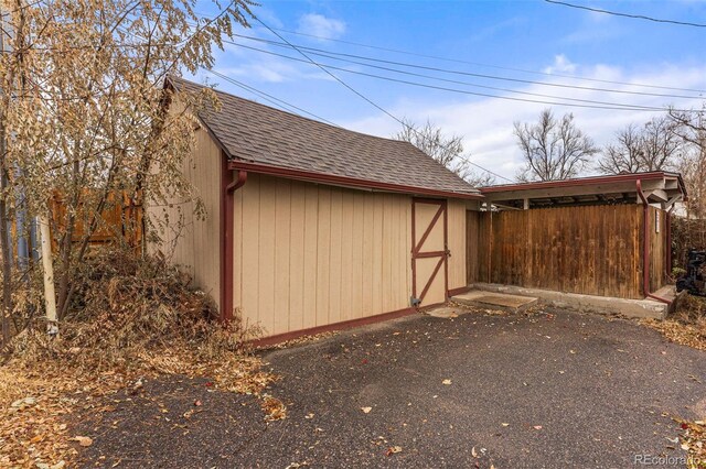 2515 Ames St, Edgewater, CO 80214 - view of outdoor structure