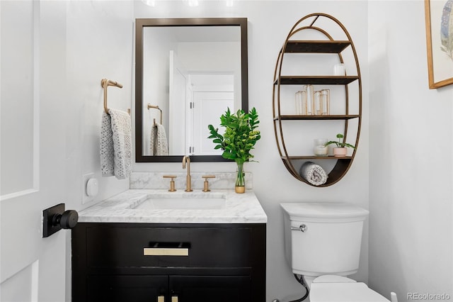 7968 S Trenton St, Centennial, CO 80112 - half bath with vanity and toilet