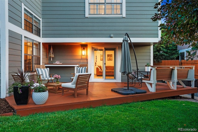 7968 S Trenton St, Centennial, CO 80112 - view of wooden deck