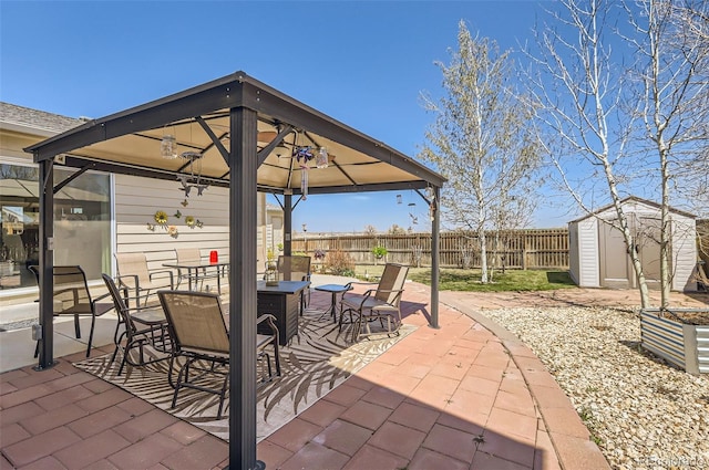 1141 Beech St, Fort Lupton, CO 80621 - view of patio with a gazebo