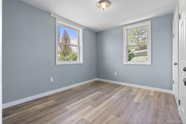 10911 W 44th Pl, Wheat Ridge, CO 80033 - spare room with wood finished floors and baseboards