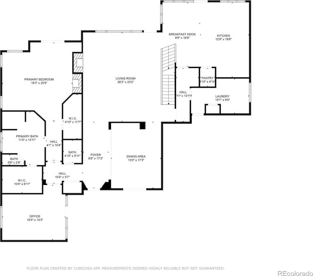 9151 E Harvard Ave, Denver, CO 80231 - view of property floor plan