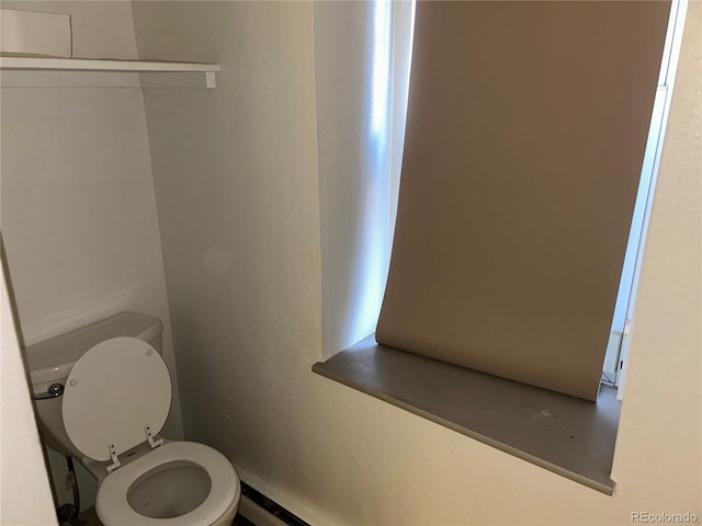 bathroom with toilet