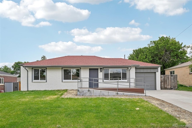 1436 S Yates St, Denver, CO 80219 - ranch-style house featuring driveway, an attached garage, and brick siding