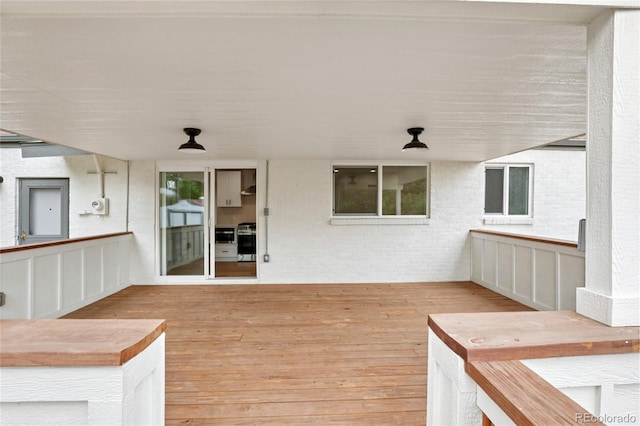 1436 S Yates St, Denver, CO 80219 - view of wooden terrace