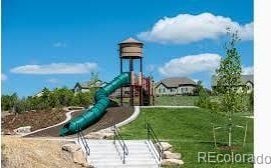 view of play area featuring a yard