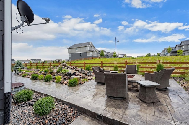 1677 Meagan Way, Erie, CO 80516 - view of patio / terrace with a residential view and outdoor dining area