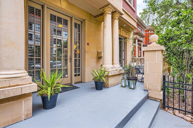 1950 N Logan St Unit 108, Denver, CO 80203 - view of exterior entry with a patio area