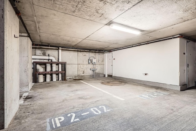 1950 N Logan St Unit 108, Denver, CO 80203 - below grade area featuring a garage