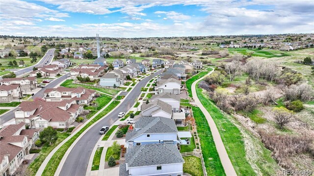 23070 York Ave, Parker, CO 80138 - aerial view of property's location with nearby suburban area