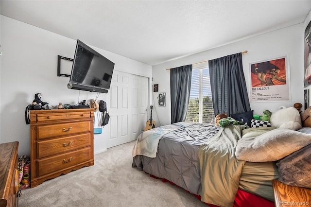10530 Mount Columbia Pl, Parker, CO 80138 - bedroom featuring light carpet