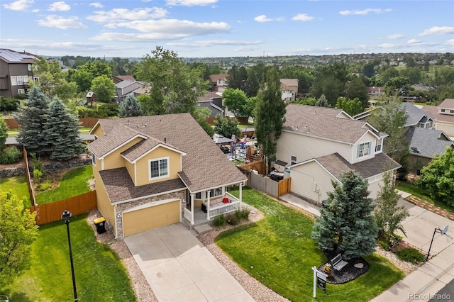 10530 Mount Columbia Pl, Parker, CO 80138 - aerial perspective of suburban area