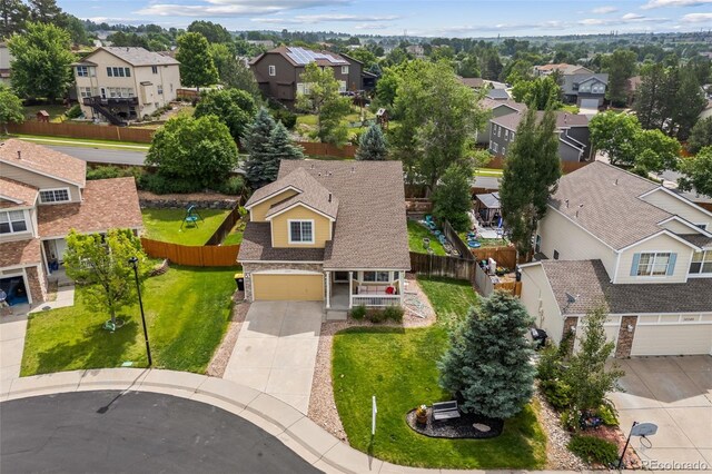 10530 Mount Columbia Pl, Parker, CO 80138 - aerial view of residential area