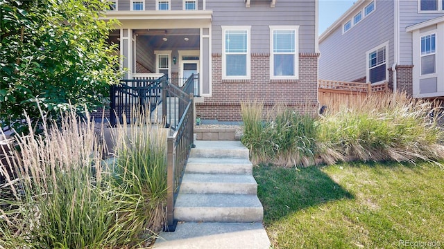 14074 Jackson St, Thornton, CO 80602 - property entrance with brick siding