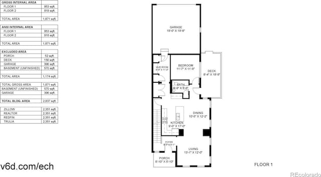 14074 Jackson St, Thornton, CO 80602 - view of property floor plan