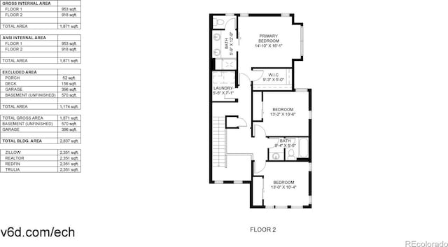 14074 Jackson St, Thornton, CO 80602 - view of property floor plan