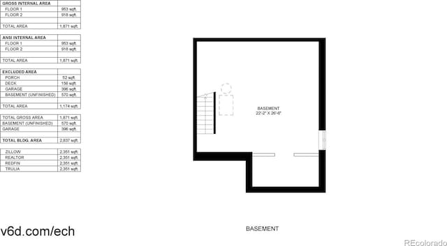 14074 Jackson St, Thornton, CO 80602 - view of floor plan / room layout