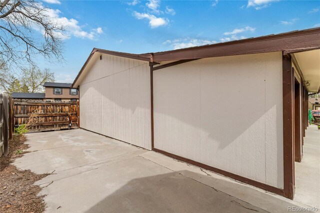 10550 Routt St, Westminster, CO 80021 - view of property exterior featuring a patio area and fence