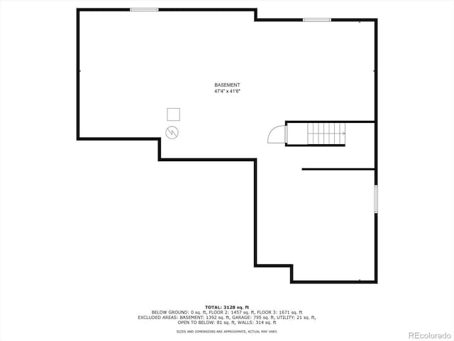 6692 S Robertsdale Way, Aurora, CO 80016 - view of property floor plan