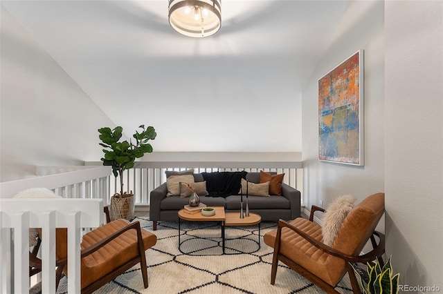 6450 W 44th Pl Unit B3, Wheat Ridge, CO 80033 - living room with lofted ceiling
