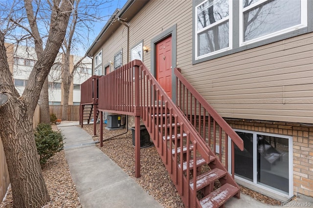 6450 W 44th Pl Unit B3, Wheat Ridge, CO 80033 - view of exterior entry featuring cooling unit