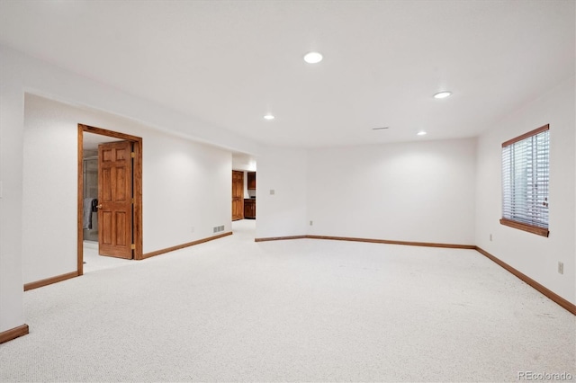 11144 Navajo St, Northglenn, CO 80234 - spare room featuring light carpet and recessed lighting