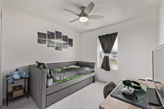 515 Bridger Ave, Fort Lupton, CO 80621 - bedroom featuring ceiling fan and carpet floors