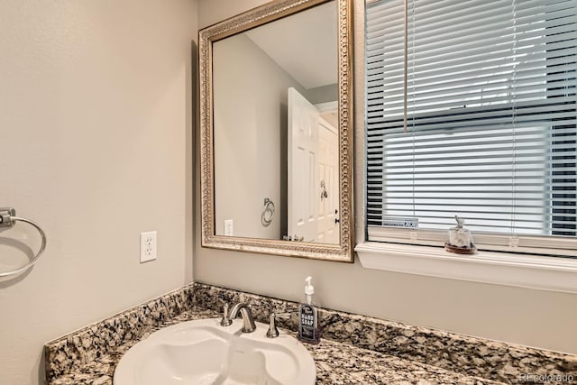 bathroom featuring sink