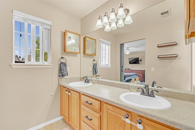 19463 E Hollow Creek Dr, Parker, CO 80134 - full bath featuring ensuite bathroom and double vanity