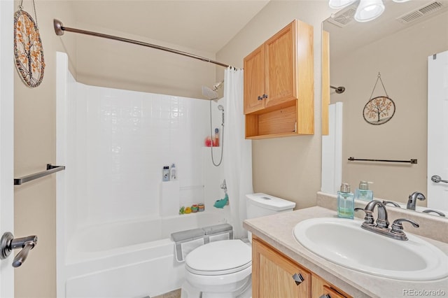 19463 E Hollow Creek Dr, Parker, CO 80134 - full bath featuring vanity and shower / bath combo with shower curtain