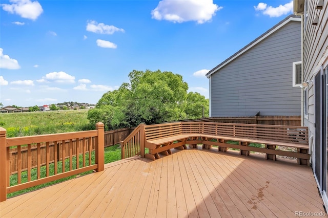 19463 E Hollow Creek Dr, Parker, CO 80134 - view of wooden deck