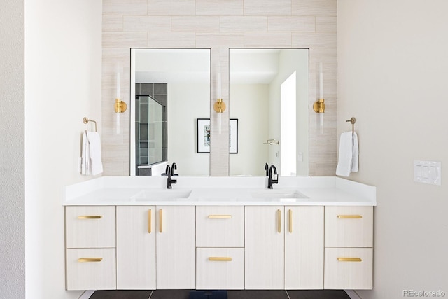 766 Dreamcatcher Ln, Evergreen, CO 80439 - bathroom with double vanity