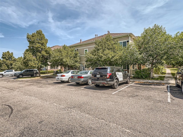 view of car parking