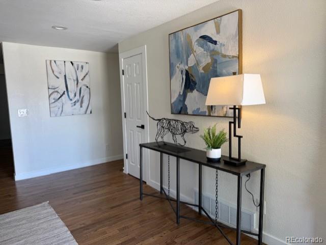 2510 Kenton, Aurora, CO 80010 - corridor with wood finished floors and baseboards