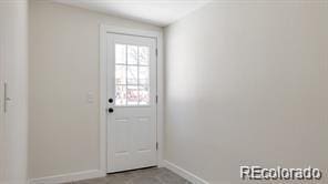 2510 Kenton, Aurora, CO 80010 - entryway featuring baseboards