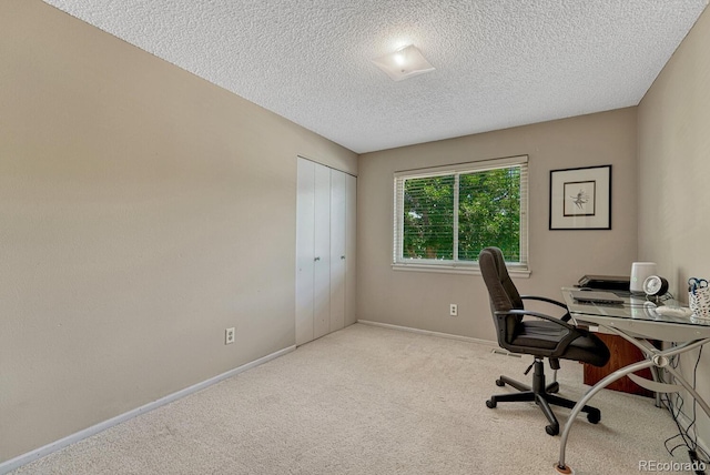3317 S Elkhart St, Aurora, CO 80014 - carpeted office with a textured ceiling and baseboards