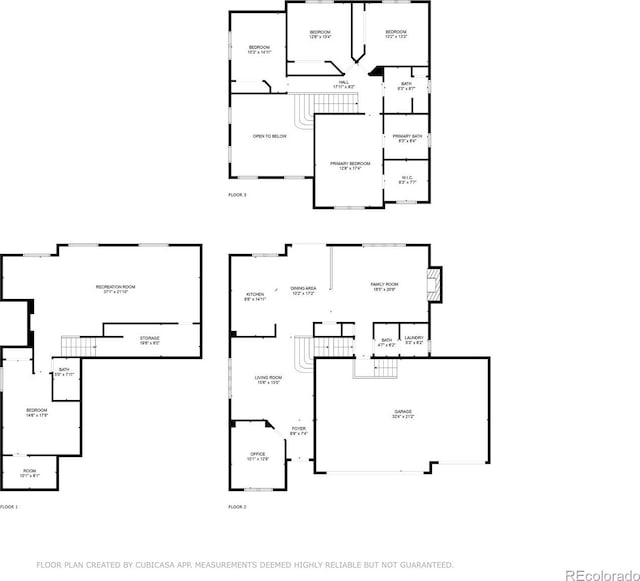 23580 E Portland Way, Aurora, CO 80016 - room layout