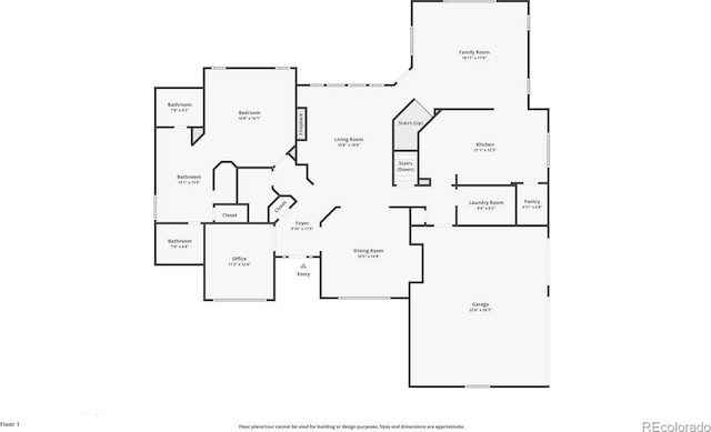 3 Desert Inn Way, Colorado Springs, CO 80921 - floor plan / room layout