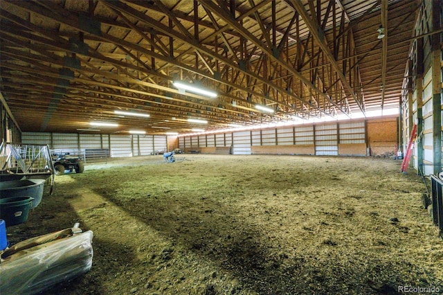 view of stable