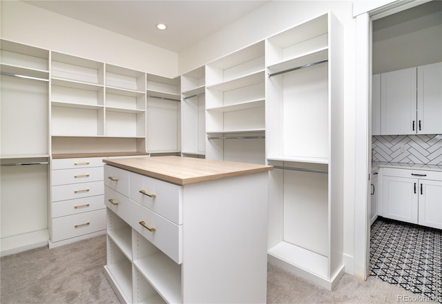 view of spacious closet