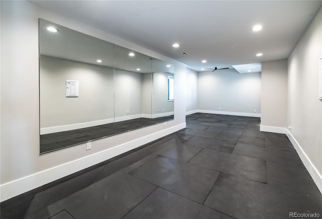 2442 Fox View Trl, Franktown, CO 80116 - basement featuring recessed lighting and baseboards