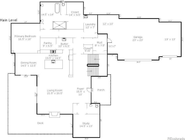 2442 Fox View Trl, Franktown, CO 80116 - view of room layout