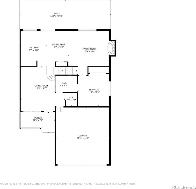 6464 Elsinore Dr, Colorado Springs, CO 80923 - view of layout