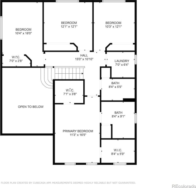 6464 Elsinore Dr, Colorado Springs, CO 80923 - plan