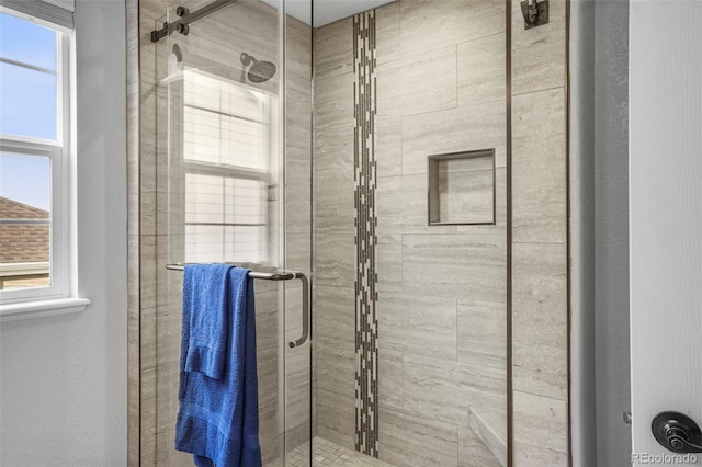 6464 Elsinore Dr, Colorado Springs, CO 80923 - bathroom featuring a stall shower