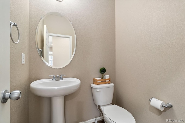 42311 Forest Oaks Dr, Elizabeth, CO 80107 - half bath with toilet